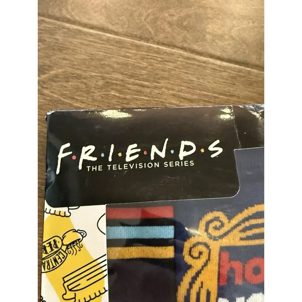 Friends The Television Series Crew Socks 5-Pairs Of Crew Socks Gift Set 6-12 New